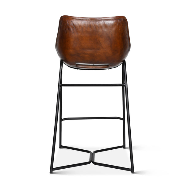 Essex Stanley Counter Chair, Hand Washed Chestnut