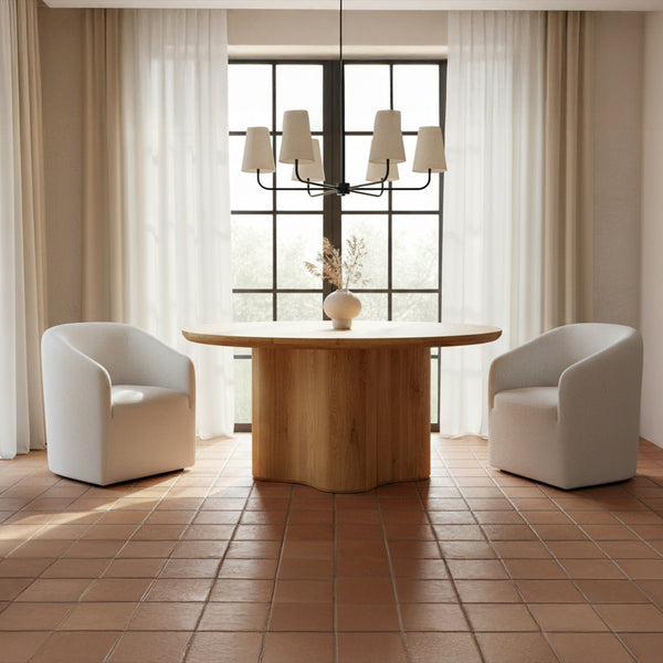 Moe's Mathis Chandelier with Black Frame
