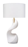 Cobra Ricestone Table Lamp with Linen Shade