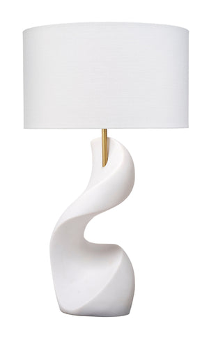 Cobra Ricestone Table Lamp with Linen Shade