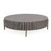 Moe's Chameau Large Coffee Table in Black/White
