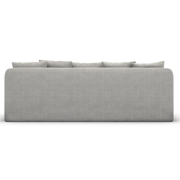 Dade Outdoor Sofa In 90" In Faye Ash