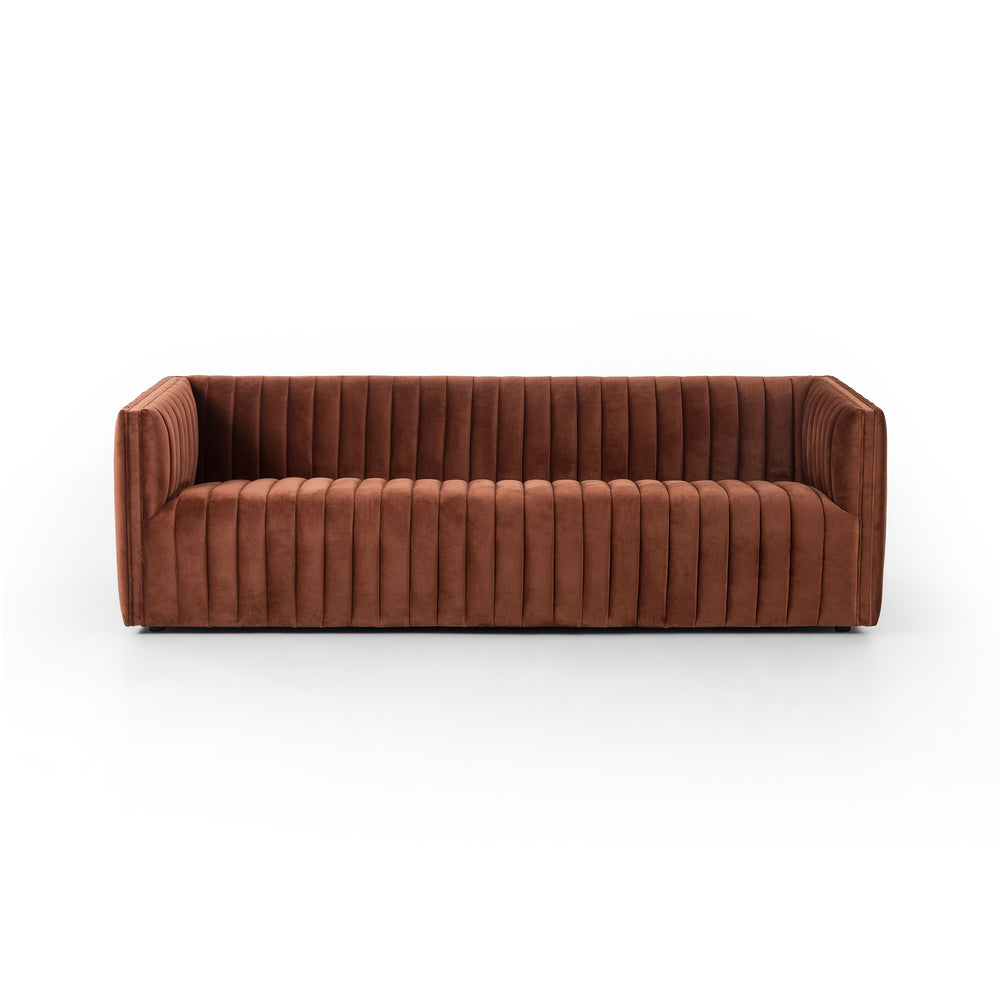 Augustine Sofa In 88" In Surrey Auburn