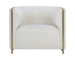 LARRON ARMCHAIR - RHEA LIGHT BARLEY