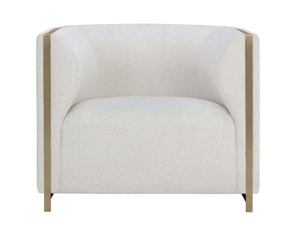 LARRON ARMCHAIR - RHEA LIGHT BARLEY