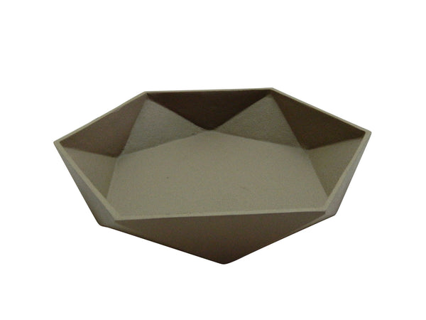 Aluminum Bowl Xlarge Brown Finish