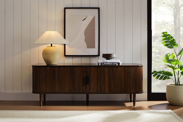 Carmel Console Table, Black Walnut