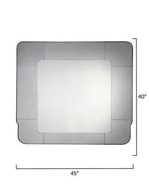 Elemental Antique Mercury Glass Wall Mirror, Large
