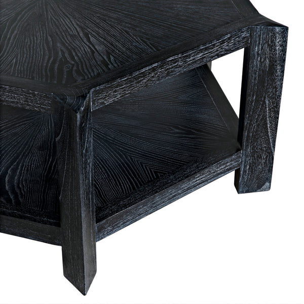 Yuhuda Coffee Table, Cinder Black