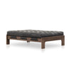 Halston Cocktail Ottoman In Heirloom Black