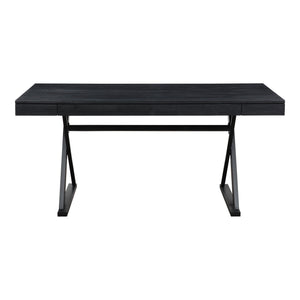Moe's Profecto Desk Black with Soft-Close Drawers