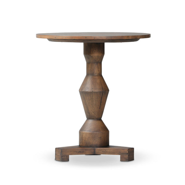 Rivi End Table - Antique Belgium Bleach