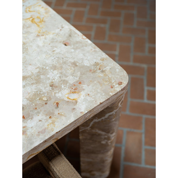 Moe's Segment Dining Table in Panther Stone Beige