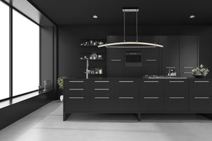 Arc 1 Light Chandelier in Chrome Finish