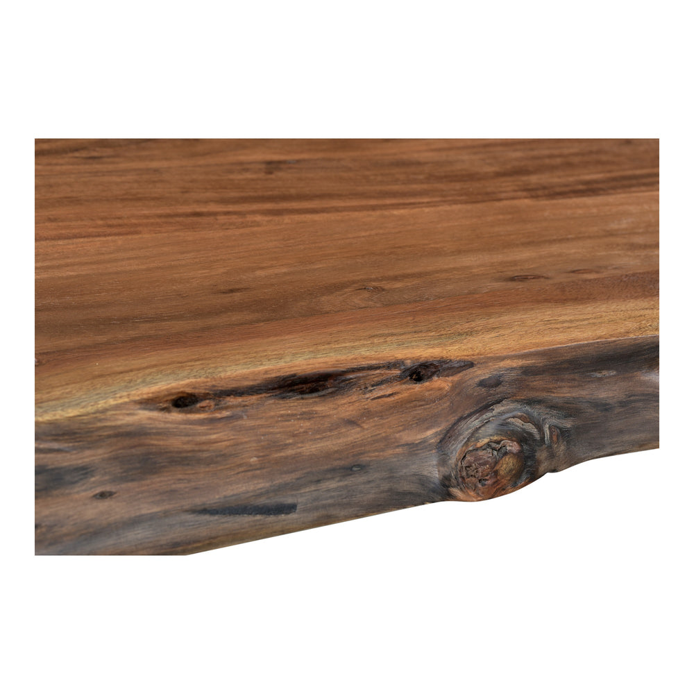 Moe's Bent Console Table in Natural Acacia Wood