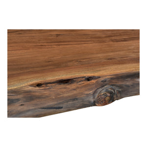 Moe's Bent Console Table in Natural Acacia Wood