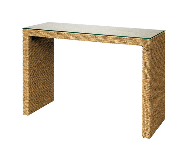 Captain Seagrass Console Table