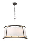 Lenyx Pendant 6 Light Pendant in Iron Ore Finish