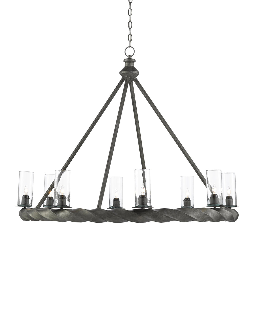 Orson Chandelier In Light Molé