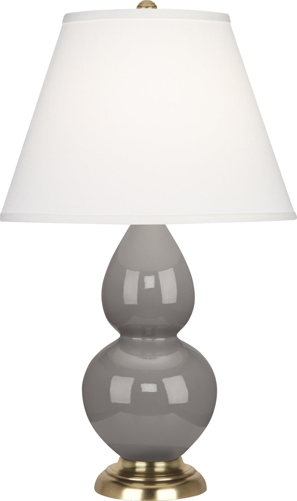 Smokey Taupe Small Double Gourd Accent Lamp