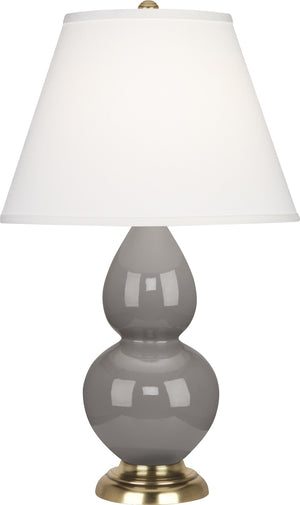 Smokey Taupe Small Double Gourd Accent Lamp