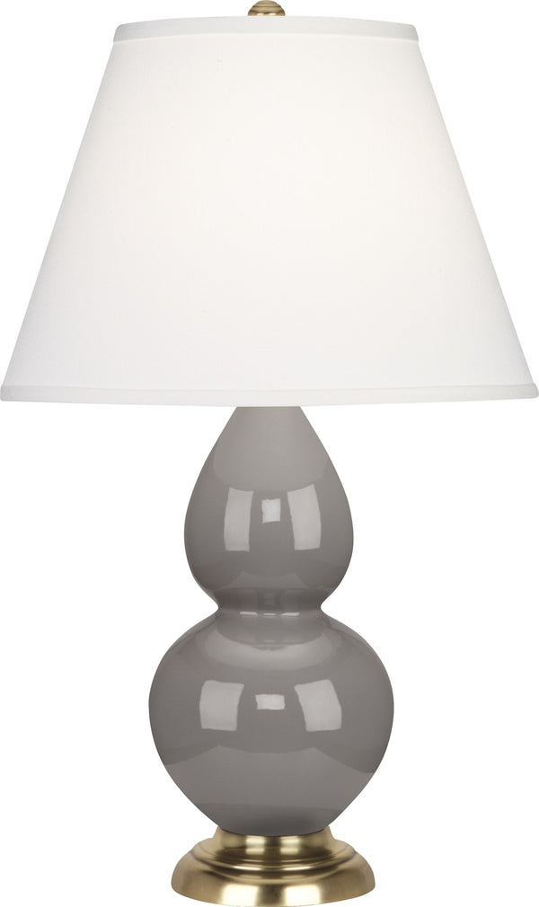 Smokey Taupe Small Double Gourd Accent Lamp