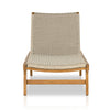 Delano Outdoor Chaise - Ivory Rope