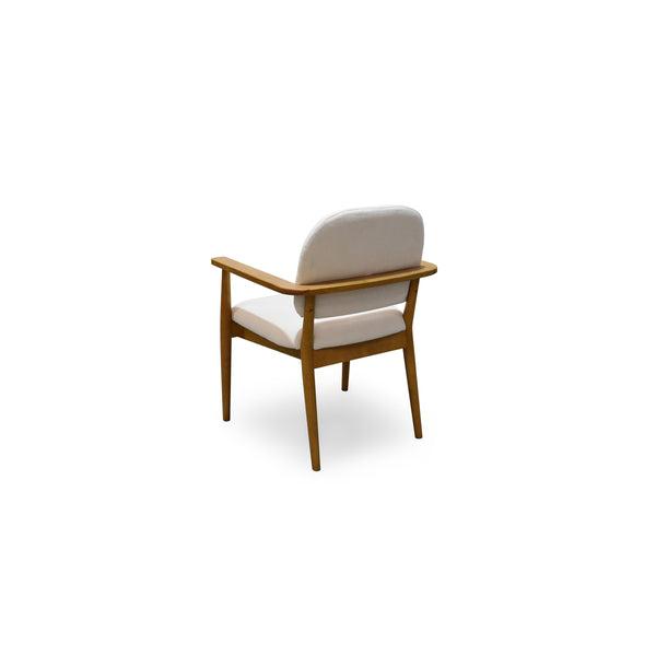 Moe's Norrie Dining Chair in Cream