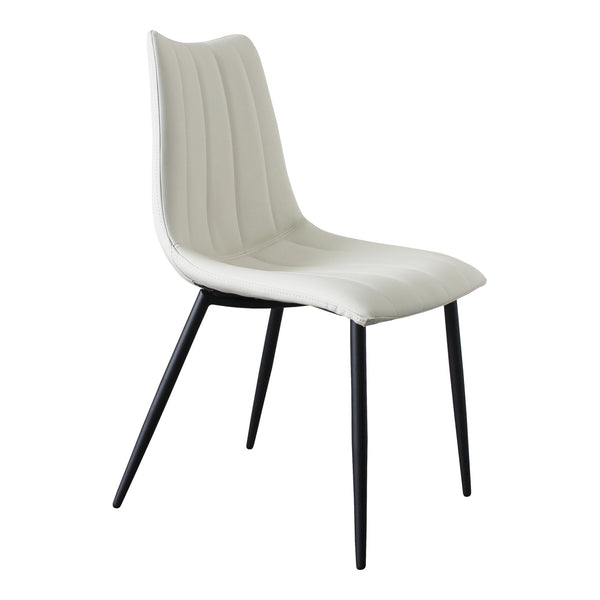 Moe's Alibi Dining Chair Set of 2 in Ivory