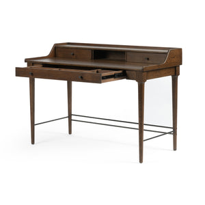 Moreau Writing Desk-Dark Toasted Oak