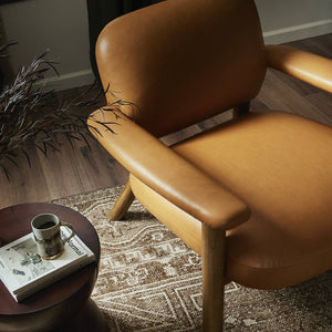 Eisley Chair In Trevino Camel