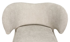 Valerie Chair with Wheat Fabric