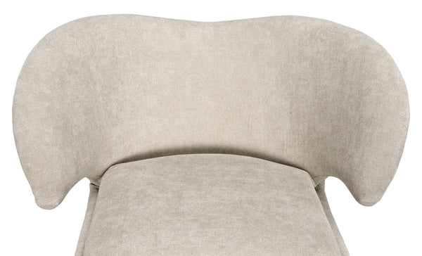 Valerie Chair with Wheat Fabric