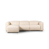 Radley Power Recliner 3-Piece Sectional W/ Chaise - Antigo Natural