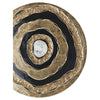 Skipping Rocks Wall Decor | Gold And Black - Small