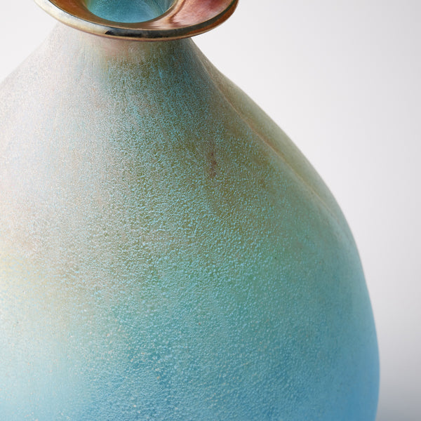 Sea Of Dreams Vase in Turquoise and Scavo