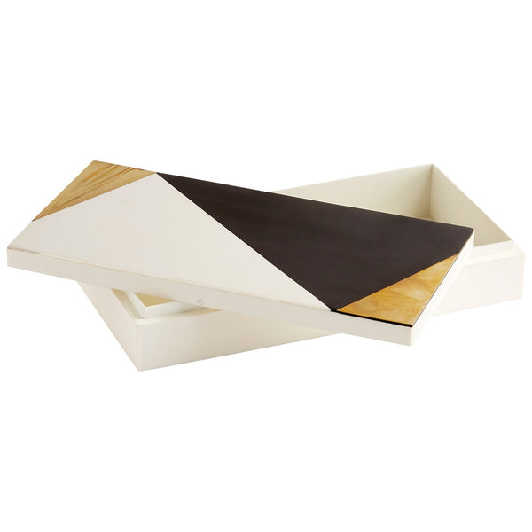 Modametric Container in Black - Gold - White