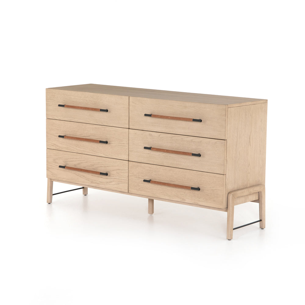 Rosedale 6 Drawer Dresser In Yucca Oak