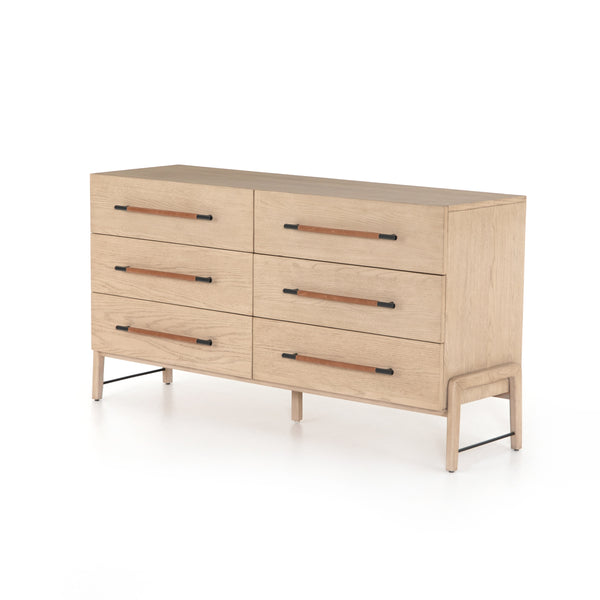Rosedale 6 Drawer Dresser In Yucca Oak