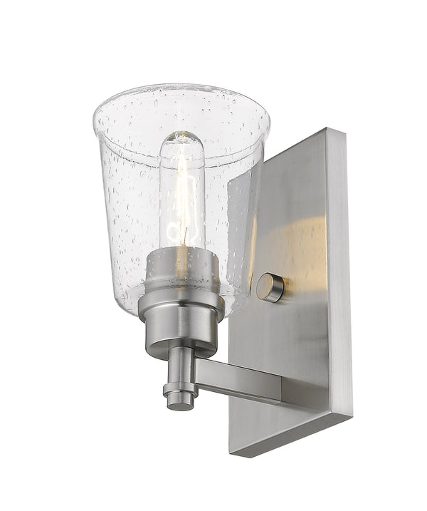 Bohin 1 Light Wall Sconce in Brushed Nickel  Finish