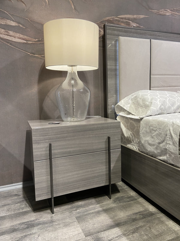 Blade Premium Night Stand in Moon Grey