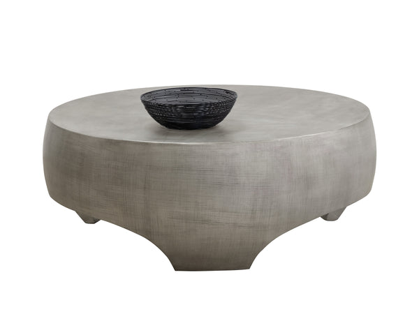 TARSUS COFFEE TABLE - PEWTER