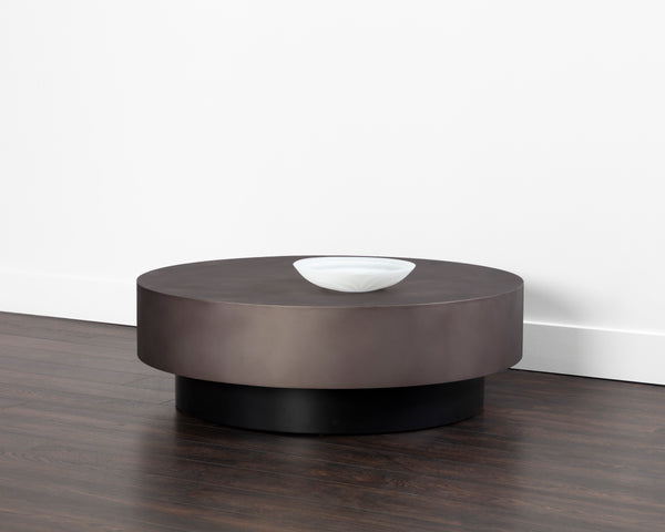 BERNABY COFFEE TABLE - GUNMETAL
