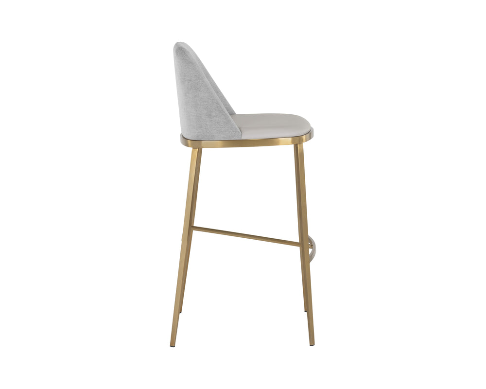 DOVER BARSTOOL - NAPA STONE / POLO CLUB STONE