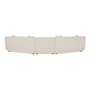 Fraser 3 Piece Modular Sectional in Off White