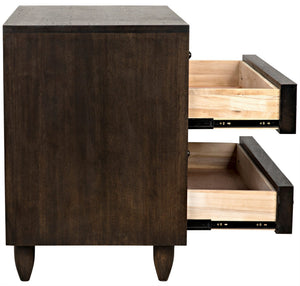 Diamond Chest in Ebony Walnut Finish