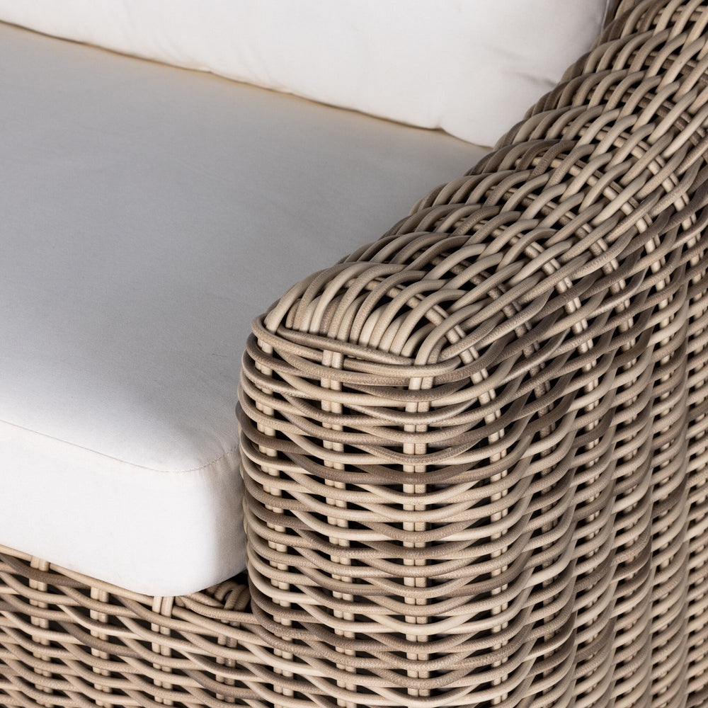 Messina Outdoor Sofa-106" - Venao Ivory