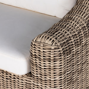 Messina Outdoor Sofa-106" - Venao Ivory