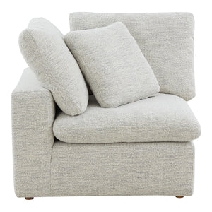 Moe's Terra Condo Corner Chair in Coastside Sand