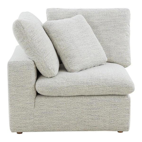 Moe's Terra Condo Corner Chair in Coastside Sand